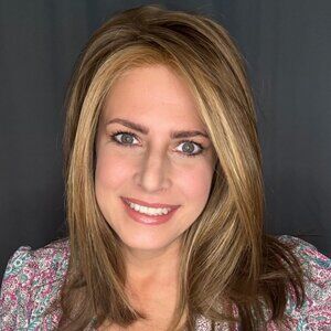 Customized Wig, Brown With Highlights Monofilament Wig